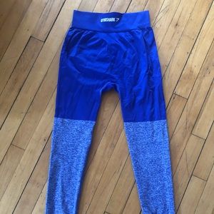 Gymshark leggings - BARELY worn!! Blue/purple